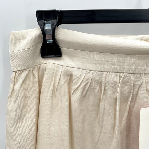 TULLE FASHION NWT Ivory A line Skirt // M - Picture 3 of 7
